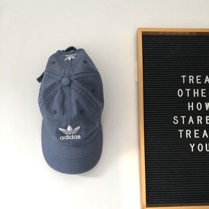 Adidas blue Jean baseball hat